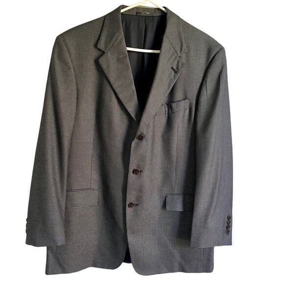 Hart Schaffner Marx Studio for Nordstrom 3 Button Sport Coat Jacket Blaz… - Picture 1 of 11